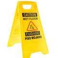 PP plastic warning sign board caution wet floor